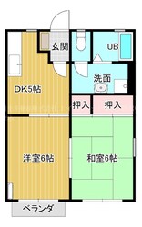 パストラール近江C棟の物件間取画像